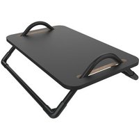Apoio Ergonômico para os Pés Ergofirst, Inclinação Ajustável, Preto - FR01