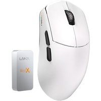 Mouse Gamer Sem Fio Lamzu Maya X, 8000Hz, Sensor PWM 3950, DPI 30000, Ultra-Leve, Branco - 6975637430091