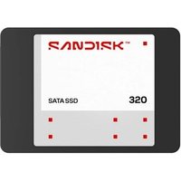 SSD SanDisk 320, 250GB, 2.5", SATA III, Leitura: 545 MB/s, Preto - SDSS31250GBB-000G0