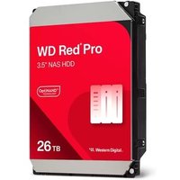 HD WD Red Pro, NAS, 26TB, 3.5", Cache 512MB, 7200RPM, SATA 6Gb/s - WD260KFGX