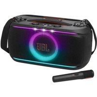 Caixa de Som Portátil JBL PartyBox On-The-Go 2, 100W RMS, Bluetooth, Show de Luzes, IPX4, Bivolt, Preto - JBLPARTYBOXOTG2BBR