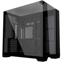 Gabinete Gamer Lian Li O11 Vision Compact, Aquário, ATX, Vidro Temperado Triplo, USB-C, Sem Fans, Preto - O11VPX-M BLACK