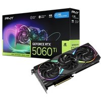 Placa de Vídeo Nvidia PNY RTX 5060TI 8GB GDDR7 128BITS TRIPLE FAN ARGB OC PNY VCG5060T8TFXXPB1-O