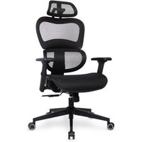 Cadeira de Escritório Ergonômica DT3 DT3 Alera, Reclinável, Apoio de Braço 3D, Cilindro de Gás, Preto - 13382-7