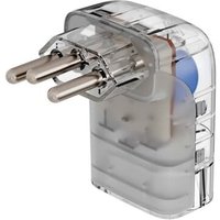 Protetor Contra Surtos Elétricos Clamper Pocket Fit 3 Pinos, Monopolar, 20A, Bivolt, Transparente - 26804