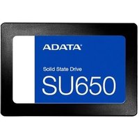 SSD Adata SU650, 512GB, 2.5", SATA III, Leitura: 520 MB/s, Gravação: 450 MB/s, Preto - ASU650SS-512GT-R