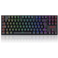 Teclado Sem Fio Mecânico Gamer Redragon Kumara Pro, RGB, Wireless e Bluetooth, Switch Blue, Preto - K552RGB-BRS-B (PT BLUE)