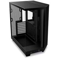 Gabinete Gamer NZXT H6 Flow, Flow Edition, ATX, Mid Tower, Lateral em Vidro Temperado, Preto - CC-H61FB-01