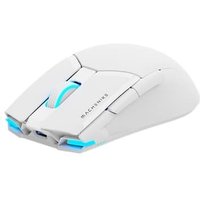 Mouse Gamer Sem Fio Machenike M7 Pro, RGB, 26000 DPI, 6 Botões, Wireless, Branco - M720BBR