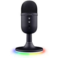 Microfone Gamer GXTrust 234 Yunix RGB, USB Compacto, Filtro Pop e Mudo, Preto - 25372