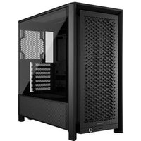 Gabinete Corsair Frame 4000D RS, Mid Tower, ATX, Leteral em Vidro, Modular High, Airflow, 3 Fans RS120, Preto - CC-9011312-WW