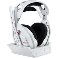 Headset Gamer Sem Fio Astro Gaming A50 LIGHTSPEED + Base Station (Gen 5) Com Tecnologia PLAYSYNC AUDIO, Bluetooth, Branco - 939-002229