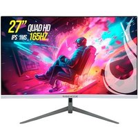 Monitor Gamer Rise Mode 27", QHD, 165Hz, 1ms, IPS, HDMI e DisplayPort, sRGB 99%, Branco - RM-MOG-27F1652K-W