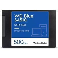 SSD SanDisk WD Blue, 500GB, 2.5", SATA III, Leitura: 560 MB/s, Gravação: 510 MB/s, Preto - WDS500G3B0A
