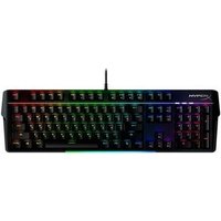 Teclado Mecânico Gamer HyperX Alloy MKW100, RGB, Switch Red, Full Size, US, Preto - 4P5E1AA#ABA