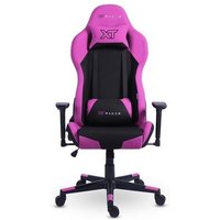 Cadeira Gamer XT Racer Defender NR17, Até 120kg, Com Almofadas, Reclinável, Descanso de Braço 3D, Preto e Rosa - XTR-033