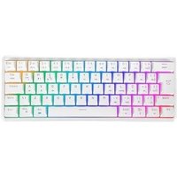 Teclado Sem Fio Gamer Motospeed, RGB, Wireless e Bluetooth, Switch Red, US, Branco - SK66