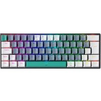 Teclado Mecânico Gamer Machenike K500-B61, RGB, Switch Huano Brown, Cinza - MAC-K500-B61GBR-WW