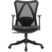 Cadeira Office KABUM! essentials 400, Até 104kg, Tecido Respirável, Preto - KECE400PT