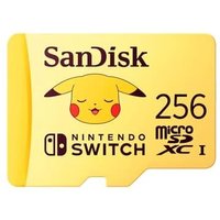 Cartão de Memória SanDisk MicroSD 256GB, Nintendo Switch Pokémon - SDSQXAO-256G-GN6ZK