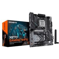 Placa Mãe Gigabyte X870 GAMING WIFI6, AMD AM5, ATX, DDR5, LED RGB, Bluetooth, Wi-Fi 6, Preto - X87GW-00