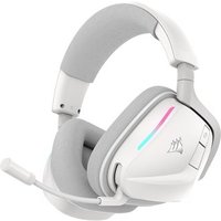 Headset Gamer Sem Fio Corsair Void Wireless V2, RGB, RGB, Bluetooth, Dolby Atmos, Branco - CA-9011380-WW