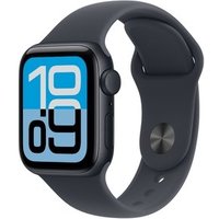 Apple Watch SE 3 GPS, Caixa Meia-noite de Alumínio de 44 mm, Pulseira Esportiva Meia-noite, Tamanho M/G - MEHQ4AM/A