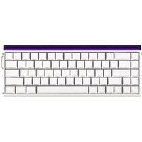Teclado Magnético Gamer AULA Hero68 HE, Switches Magnéticos Hotswap, RGB, 8000Hz Polling Rate, Branco - AULA-HERO68HE-SP-WH-SYMB
