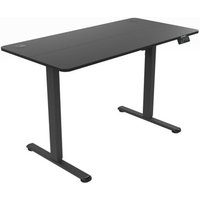 Mesa Office Husky Zenith 200 - Regulagem Elétrica de Altura, Suporta Até 70kg, 2 Memórias, Bivolt, Preta - HDO200PT