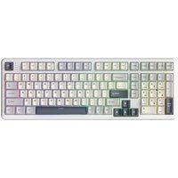 Teclado Mecânico Gamer Sem Fio Attack Shark X98, RGB, Tri-Mode, Starlight White - X98 Starlight White