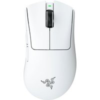 Mouse Gamer Sem Fio Razer DeathAdder V4 Pro, Até 45000 DPI, Ultra-Leve, HyperSpeed Gen-2, Branco - RZ01-05330200