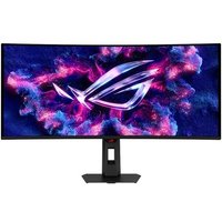 Monitor Gamer Curvo ASUS ROG Swift OLED UltraWide 34", WQHD, 280Hz, 0.03ms, G-Sync Comp., FreeSync Premium, HDR 400, Preto - XG34WCDMS