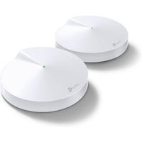 Roteador TP-Link Deco Mesh M5, Dual Band AC1300, 2,4 GHz, WAN/LAN Gigabit, 4 Antenas Internas, 2 Peças, Branco - DECO M5(2-PACK)