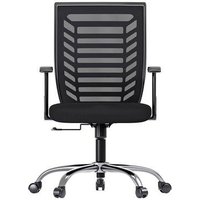 Cadeira Rise Mode Office 09, Até 100Kg, Preto - RM-CO-09-BK