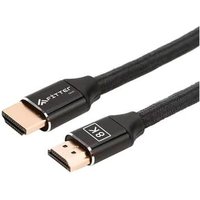 Cabo HDMI 2.1 Fitter, UHDTV 8K, 2 Metros, 48Gbps, 3D, Ready, 144Hz, 4k, Função CEC-ARC, Preto - FHB2