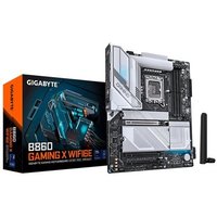 Placa Mãe Gigabyte B860 GAMING X WIFI6E, Intel, ATX, DDR5, LED RGB, Wi-Fi 6E, Bluetooth, Preto - B86GMX6-00