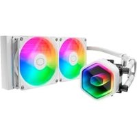 Water Cooler Para Processador Cooler Master MasterLiquid ML240 Core II White ARGB, Radiador 240mm, Iluminação ARGB - MLW-D24M-A18PA-RW
