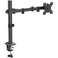 Suporte de Mesa Articulado para Monitor de 13" a 32" Ergofirst, Ajuste de Inclinação, Altura e Giro, Preto - G01-C012