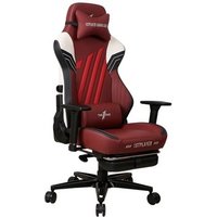 Cadeira Gamer 1STPLAYER DUKE, Até 160kg, Almofadas e Apoio para os Pés, Cilindro de Gás Classe 4, Preta, Branca e Vermelha - DUKE-FR-BKWHRE