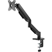 Suporte de Mesa Articulado Bluecase Ergo Flexy para Monitor, 17" a 32", com Portas USB, Suspensão Mecânica, Até 9kg, Preto - BSMTS01U-1BBX