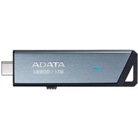 Pen Drive 1TB ADATA Elite UE800, USB 3.2, Retrátil, Cinza - AELI-UE800-1T-CSG