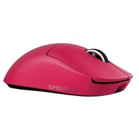 Mouse Gamer Sem Fio Logitech G PRO X SUPERLIGHT 2c, 5 botões, 44000 DPI, Atualização de até 8 kHz, PC e Mac, Magenta -910-007544