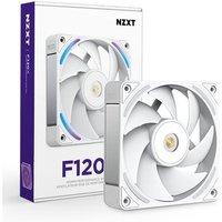 Ventoinha NZXT F120X Performance, 120mm, PWM, RGB, Branco - RF-U12PN-W1