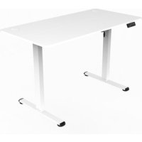 Mesa Office Husky Zenith 200 - Regulagem Elétrica de Altura, Suporta Até 70kg, 2 Memórias, Bivolt, Branca - HDO200BR