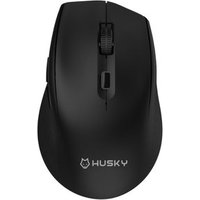 Mouse Office Husky Vero 200, Multiconexão (Bluetooth + 2.4GHz), Click Silencioso, 6 Botões, 1600 DPI, Preto - HMO200PT