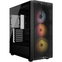 Gabinete Gamer Corsair 3200D RS ARGB, Mid-Tower, Performance, Lateral em Vidro Temperado, Smoke - CC-9011346-WW