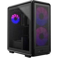 Gabinete Gamer Cooler Master MasterFrame 500 Mesh, Mid Tower, ATX, Lateral em Vidro, 2x Vent 200mm, 1x FAN, Preto - MF500M-KHNN-S00