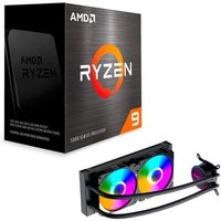 Processador AMD Ryzen 9 5900XT, 3.3 GHz (4.8 GHz Max Turbo), Cache 64MB, 16 Núcleos, 32 Threads, AM4, Sem Vídeo Integrado - 100-100001581WOF + Water Cooler MACH1 Logic, RGB, 240mm, AMD e Intel, Preto - GK240