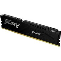 Memória RAM Kingston Fury Beast, 16GB, 5200MHz, DDR5, CL40, para Intel XMP, Preto - KF552C40BB-16