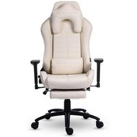 Cadeira Gamer XT Racer Platinum W Series, Até 120kg, Com Almofadas, Reclinável, Descanso de Braço 3D, Off White - XTR-068